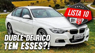 10 CARROS PARA FAZER DUBLÊ DE RICO... Para de querer enganar irmão...kkkk