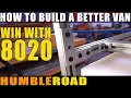 8020 MASTER CLASS - Deep dive how to use 8020 extruded aluminum in your van build