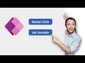 Power Apps Buttons and Variables