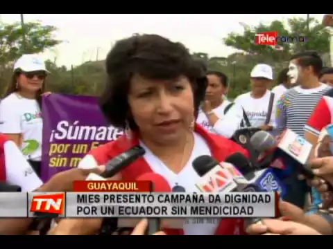 MIES presentó campaña da dignidad por un Ecuador sin mendicidad