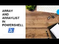 PowerShell - Array and ArrayList Assignment Operators in PowerShell