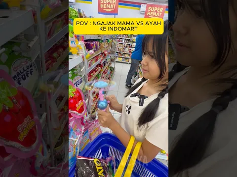 Perbedaan Mama dan Ayah Ketika Ngajak Belanja | Resya Mesya