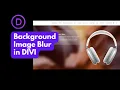How to make background image blur in Divi section