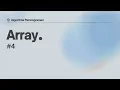 Array Praktikum Algoritma dan Pemrograman