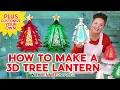 Make A 3D Paper Tree Lantern How To Customize Your SVG Cut File