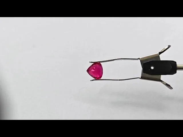 Pear Ruby 3.00 ct.
