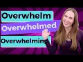 Download Lagu Overwhelm, Overwhelmed, Overwhelming [English Vocabulary Lesson]