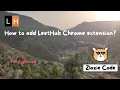 How to add Leethub Chrome extension
