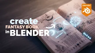Blender Dark Fantasy Book Tutorial