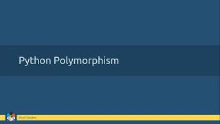 23 - Python Basic Concepts Python Polymorphism In Malayalam