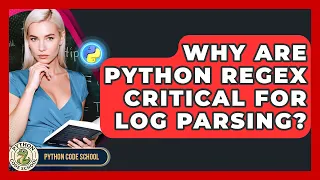 Why Are Python RegEx Critical For Log Parsing - Python Code School