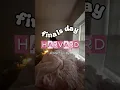 Lagu harvard finals productive day in my life VLOG 📝