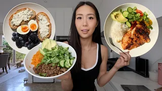 what I eat in a day to maintain 49kg/165cm π΅ | high protein meals I've been loving