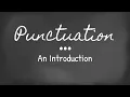 Punctuation An Introduction to The Writer s Silent Language