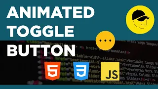 Toggle Button CSS Javascript Animated menu open close button Tutorial