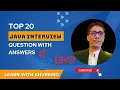 Top 20 Java Interview Question with Answers Core Java Interview Questions and Answers