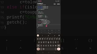 Toggle input Character program in C language basicofcoding8658