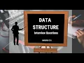Data Structure Interview Questions