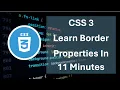 learn css border in 11 minutes
