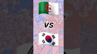 افرق بين الجزائر و كوريا الجنوبية  افرق بين الجزائر و كوريا الجنوبية