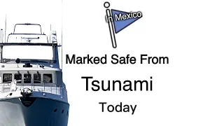 Tsunami Warning for Noeta, Nordhavn 57