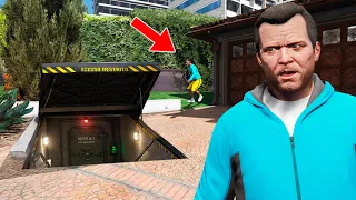 DESCOBRI O BUNKER SECRETO DO MICHAEL NO GTA 5