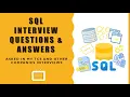 20 SQL Interview Questions - TCS Accenture Infosys Wipro Cognizant Amazon Asked in My interview