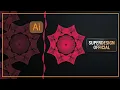 How to Create This Stunning Pink Geometric Design supersedesign