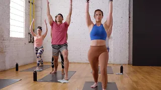 Hurdler s Pose for Hips Yoga with Adrianne D 20-min Class C2 CorePower Yoga
