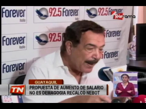 Nebot considera que acuerdo comercial con U.E. se hizo demasiado tarde