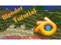 How To Import A Minecraft World Into Blender and Fix Transparent Textures