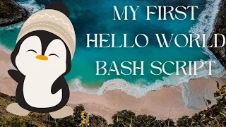 Our very first Hello World bash script