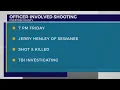 Overton County officer involved shooting
