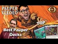 Top5 Pauper Decks with Tommaso Loss Pauper MTG talk