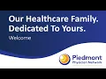 Piedmont Physician Network - Welcome