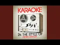 17 Forever Karaoke Version