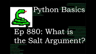 Python Basics Tutorial Cryptography PBKDF2HMAC Algorithm Salt Argument Data Encryption