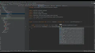 Intermediate Android Development Using RecyclerView for to make a Scrollable List