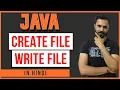 Java tutorial in Hindi for beginners Create file and write file in java in Hindi File System