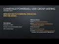 Introduction to PowerShell Debugging with Kirk Munro - October 9 2019