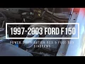 1997-2003 Ford F150 Fuse Box Locations Diagrams