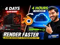 Render 10x Faster in Blender No Powerful PC Needed