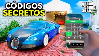 TODOS OS CÓDIGOS SECRETOS DO GTA 5! COMO CONSEGUIR NAMORADA e CARROS RAROS