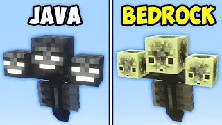 51 Minecraft Java vs Bedrock Things