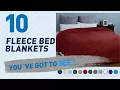 Fleece Bed Blankets New Popular 2017