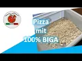 Lagu 100% BIGA Pizzateig mit 48 Stunden Gehzeit