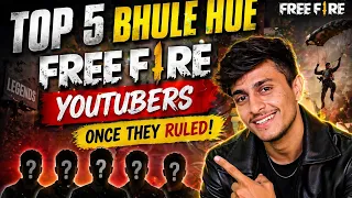 These Free Fire YouTubers Disappeared 😳 | What Happened?”