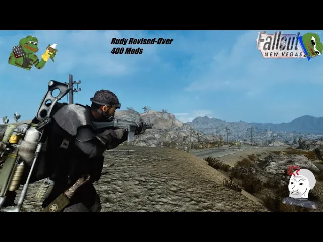 Fallout New Vegas:Over 400 Mods-Rudy Revised Release
