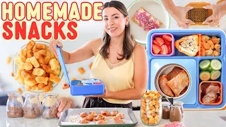 Healthy School Snack Meal Prep for a WEEK | Easy & Kid-Approved