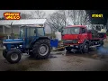 Lagu Iveco vrachtwagen slepen met de Ford tractor! #1661